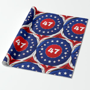 Papier Cadeau Papier d'enveloppement patriotique IYKYK