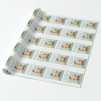 Papier Cadeau Papier d'enveloppement Père Noël Mooning