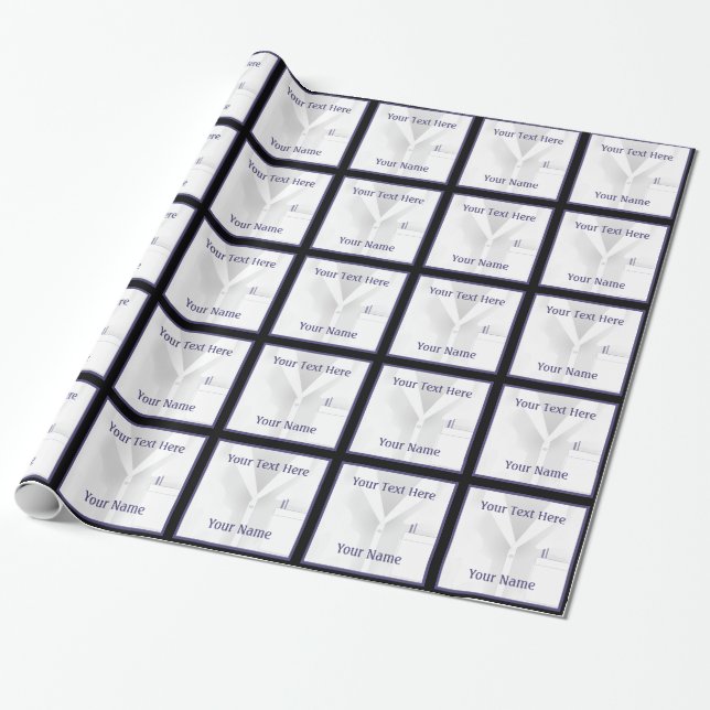 Papier Cadeau Papier d'enveloppement personnalisé Médicale pour  (Déroulé)