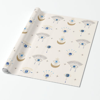 Papier Cadeau Papier d'enveloppement pour Motif de l'oeil et du