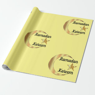 Papier Cadeau Papier d'enveloppement Ramadan Kareem