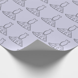 Papier Cadeau Papier d'enveloppement sans soudure pour les marié