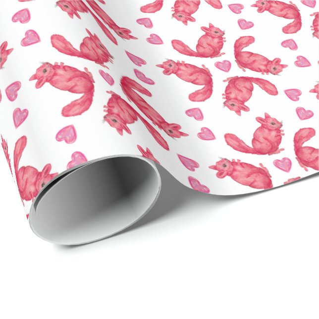 Papier Cadeau Papier d'enveloppement Spinchillas (Coin rond)