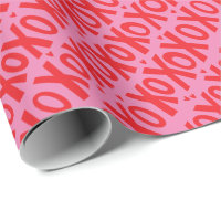 Papier d'enveloppement XOXO Valentine's Day
