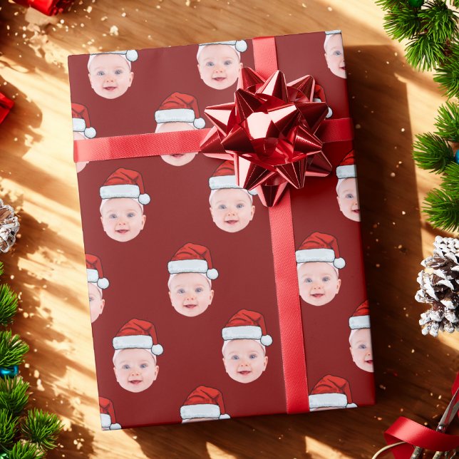Papier Cadeau Papier Enveloppant Du Père Noël, Enveloppement Cad (Créateur téléchargé)