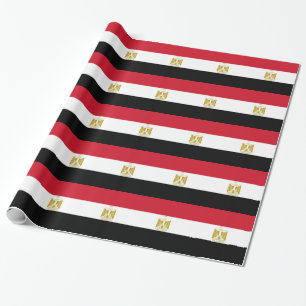 Papier Cadeau Papier enveloppé avec Drapeau de l'Egypte