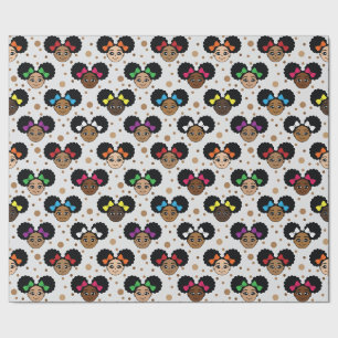Papier Cadeau Papier Magique Black Girl