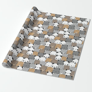 Papier Cadeau Papier Motif d'écorce