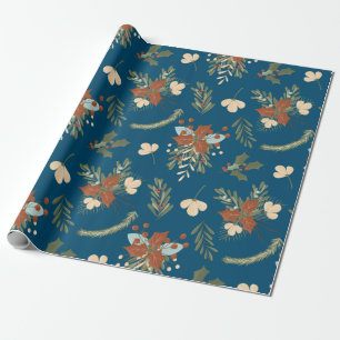 Papier Cadeau Papier Motif nordique de Noël