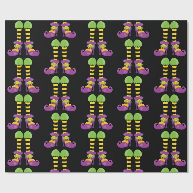 Papier Cadeau Papier Motif Wrapper Fancy Feet (Plat)