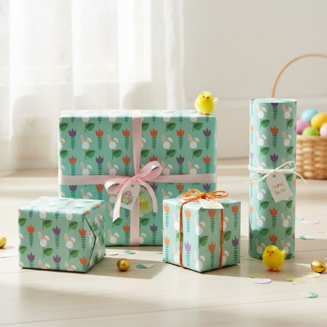 Papier Cadeau Papier Pastel Easter (Créateur téléchargé)