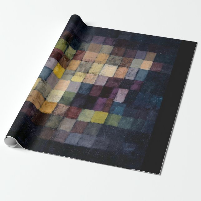 PAPIER CADEAU PAPIER : PAUL KLEE : ANCIEN SON : 1925 (Déroulé)