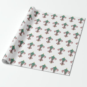 Papier Cadeau Papier sucre de canne Fleur de Lis