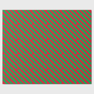 Papier Cadeau Papier vert rouge