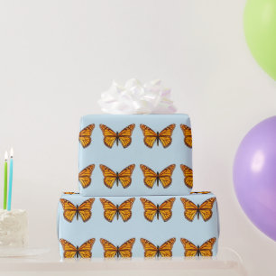 Papier Cadeau Papillon Monarque