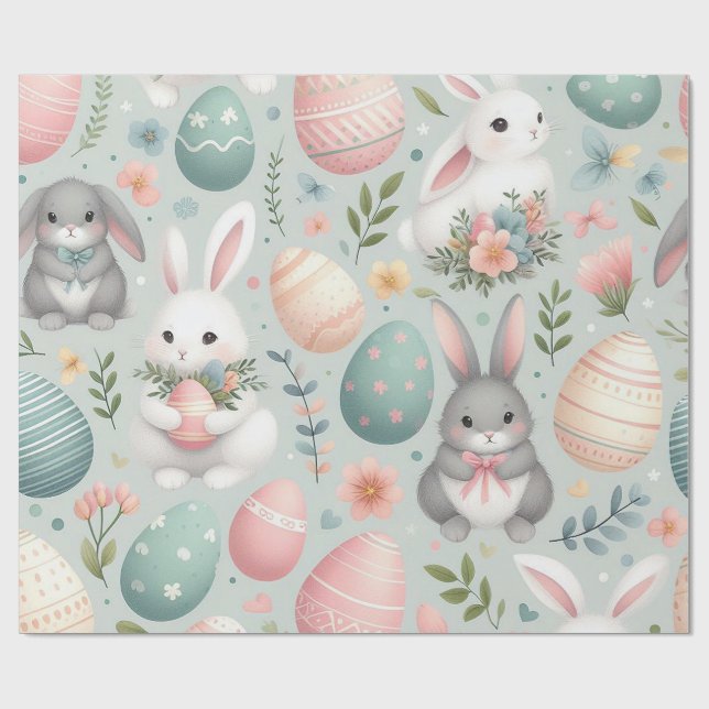 Papier Cadeau Pâques (Plat)