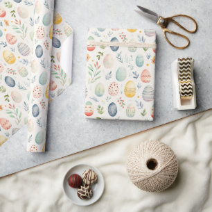 Papier Cadeau Pâques Pastel Pizzazz