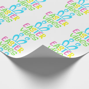Papier Cadeau Pâques Vibes Pastel