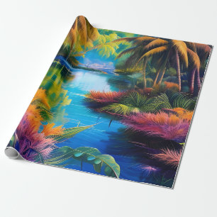 Papier Cadeau Paradis tropical II