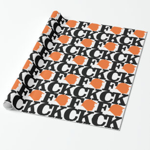 Papier Cadeau Parce que FTCK Trump