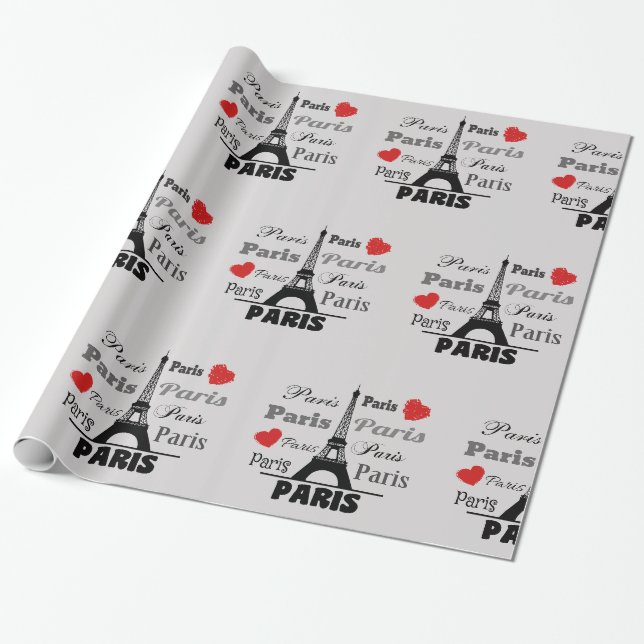 Papier Cadeau Paris (Déroulé)