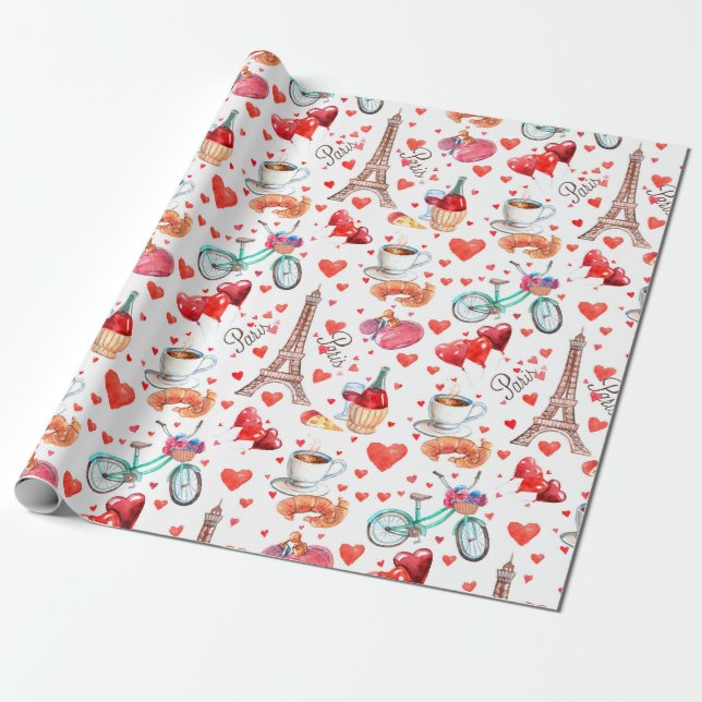 Papier Cadeau Paris (Déroulé)