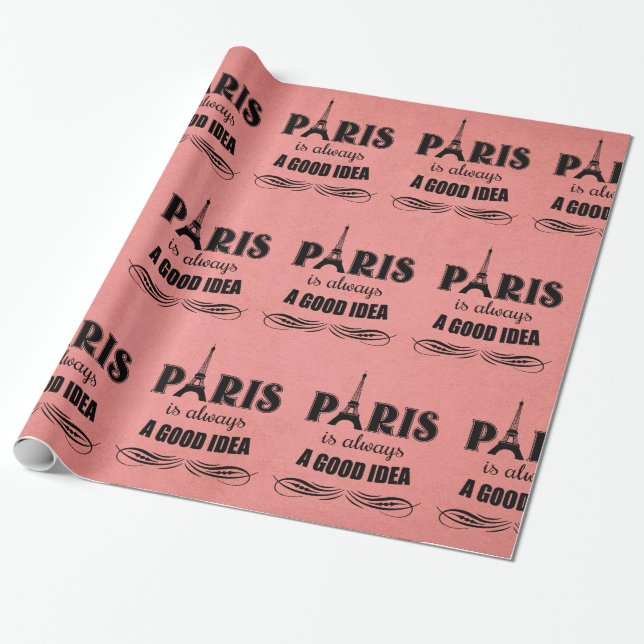Papier Cadeau Paris est toujours une bonne idée (Déroulé)