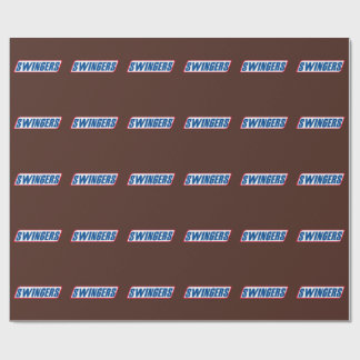Papier Cadeau Parodie Funny de Swingers Snickers