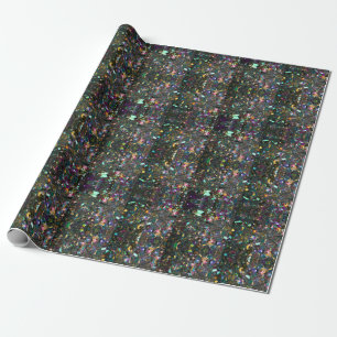 Papier Cadeau Parti Confetti