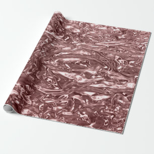 Papier Cadeau Partie fascinante chic métallique de chrome