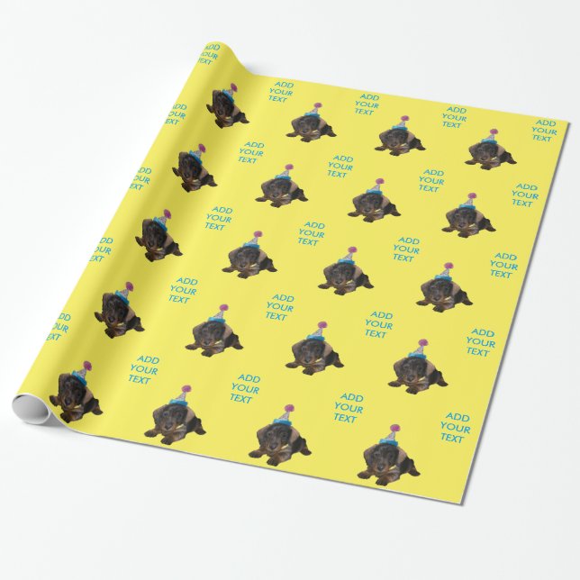 Papier Cadeau Partie Pooper (Déroulé)