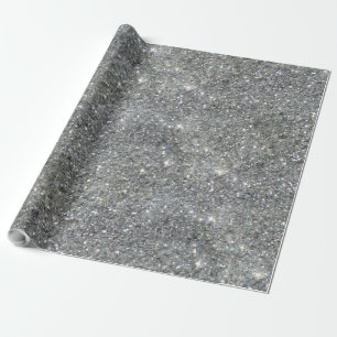Papier Cadeau Parties scintillant argent élégant Glitz photo