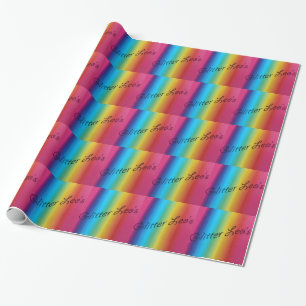 Papier Cadeau Parties scintillant Leo