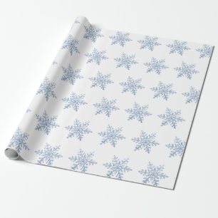 Papier Cadeau Parties scintillant Motif Snowflake