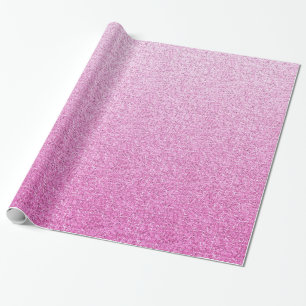 Papier Cadeau Parties scintillant rose Faux