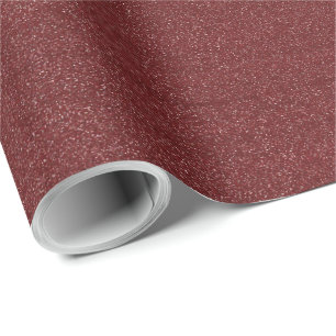 Papier Cadeau Parties scintillantes marron/pourpres de Faux