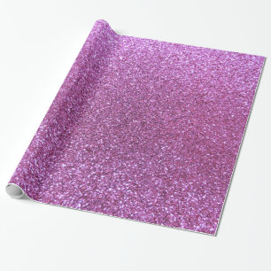 Papier Cadeau Parties scintillantes pourpres en pastel