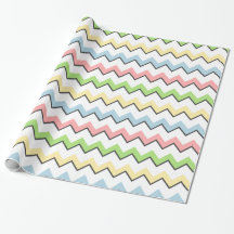 Pastel Chevron-Drop Shadow par Shirley Taylor