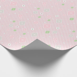 Papier Cadeau Pastel Crystal Star Pattern Wrapping Paper