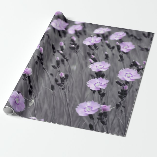 Papier Cadeau Pastel lilac (Déroulé)