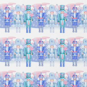 Papier Cadeau Pastel Nutcracker Kings