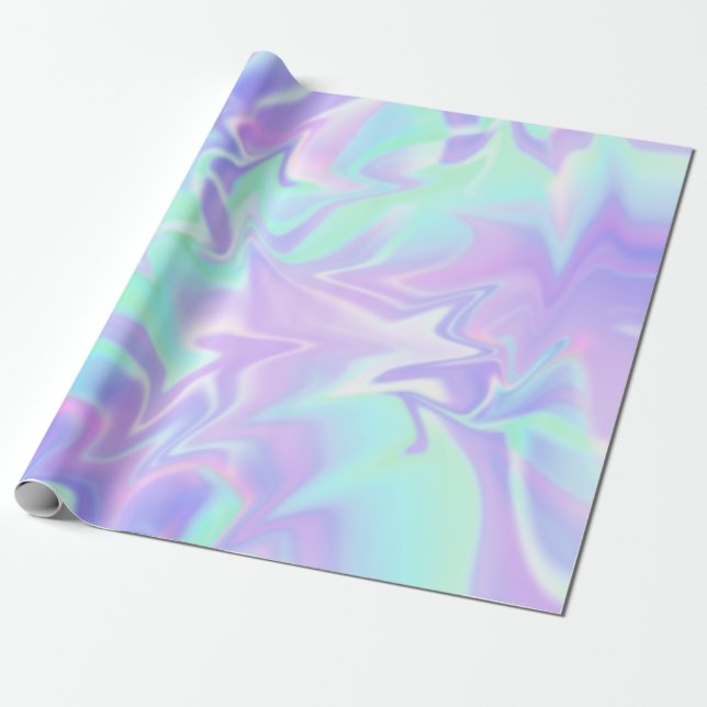 Papier Cadeau Pastel Purple Et Monnaie Abstrait (Déroulé)