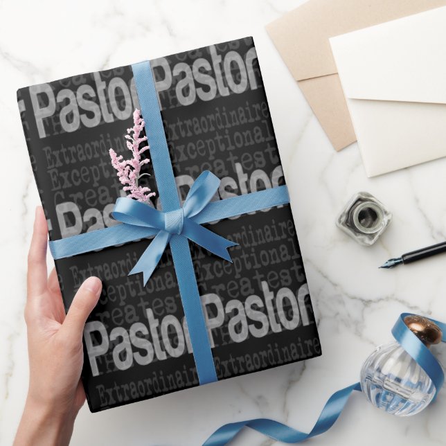 Papier Cadeau Pastor Extraordinaire (Cadeaux)