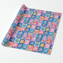Patchwork d'oeufs de Pâques : Art de Vacances colo
