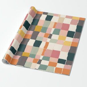 Papier Cadeau Patchwork Pastels