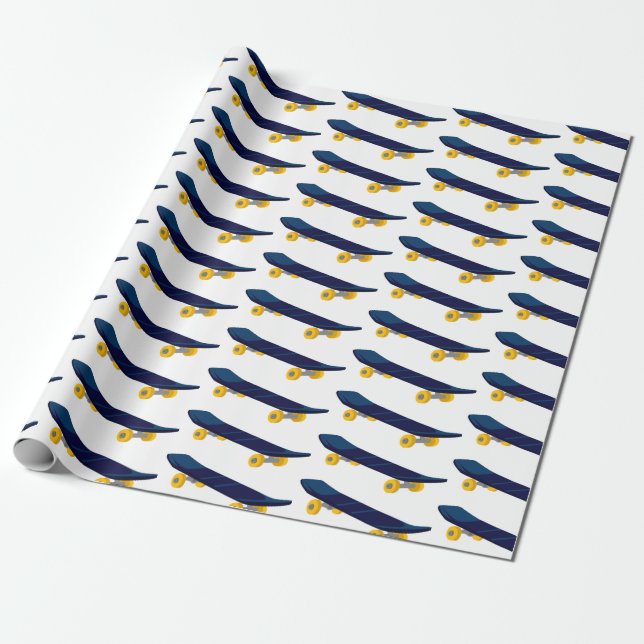Papier Cadeau Patinage (Déroulé)
