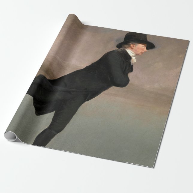 Papier Cadeau Patinage sur Duddingston Loch par Henry Raeburn (Déroulé)