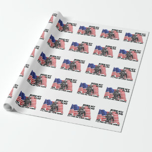 Papier Cadeau Patriote américain