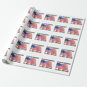 Papier Cadeau patriote américain
