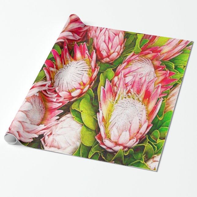 Papier Cadeau Patters de Beautiful Africa (Déroulé)